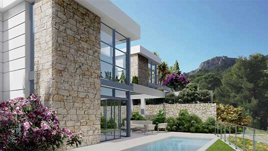 piscina-privada-villa-Polop-Hills-Nature-detalles